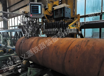 在線螺旋焊管超聲波無損探傷設備